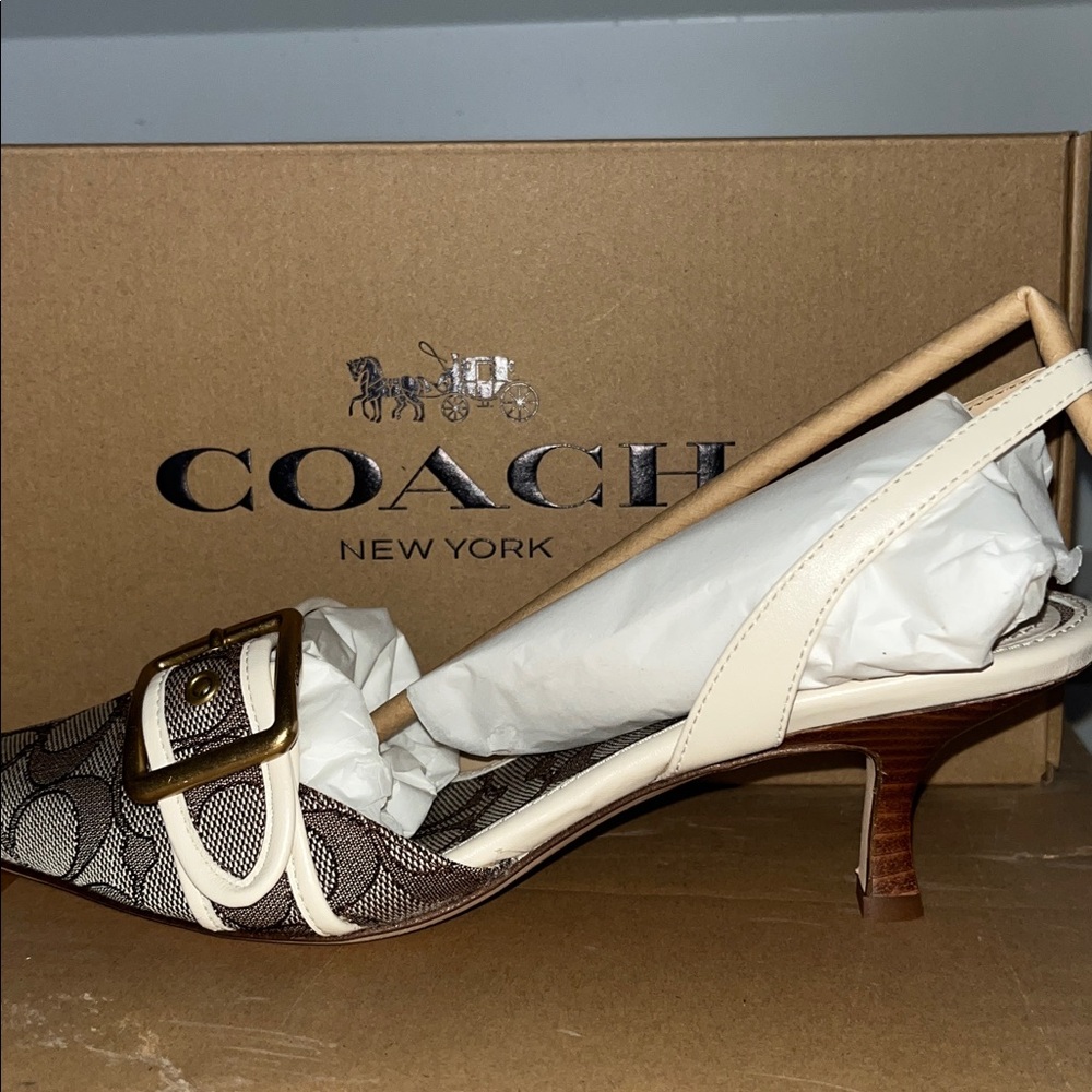 Coach Women's Margot Slingback - Picture 4 of 5
